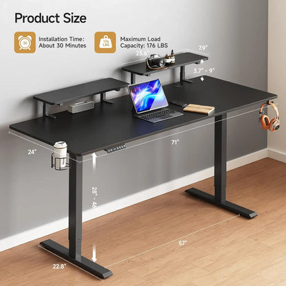 Ashworth Dual-Monitor Standing Desk