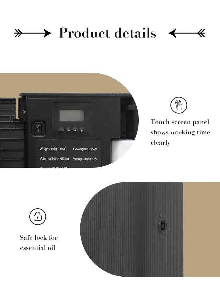 Smart Scent Diffuser 4000m³