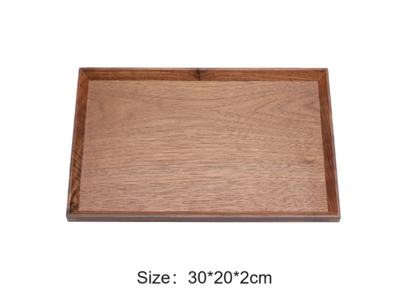 Black Walnut Hexagon Fruit Tray