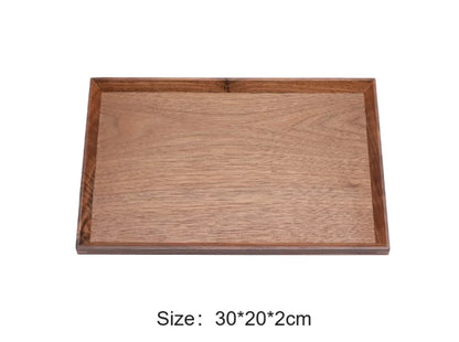 Black Walnut Hexagon Fruit Tray