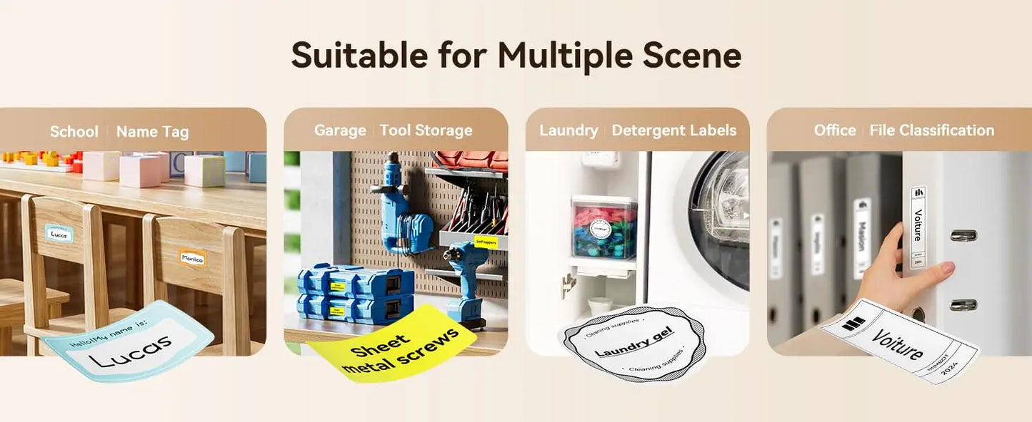 NiiBand B1 Bluetooth Label Printer
