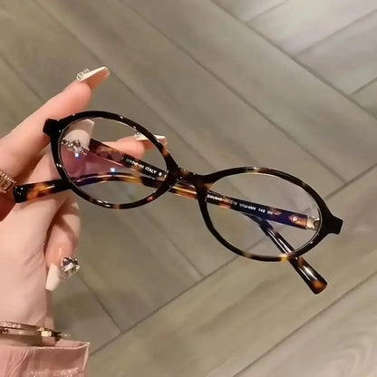Y2K Oval Frame Sunglasses