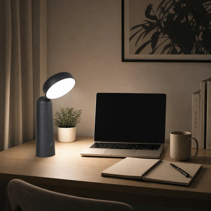 Round Head Touch Desk Lamp