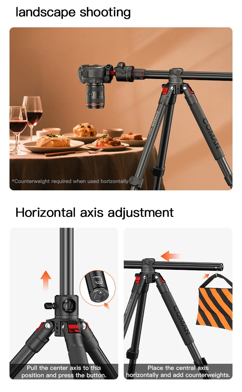Mini Overhead Camera Tripod