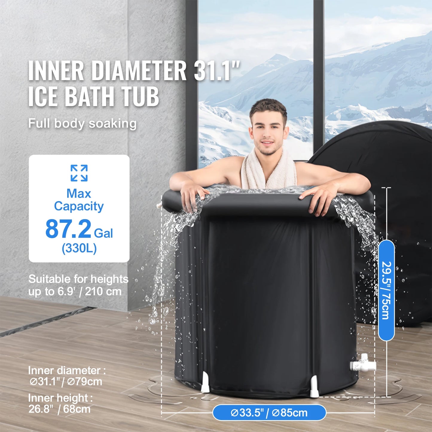 IcePlunge Inflatable Cold Tub