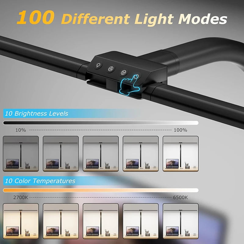 Double Head Architect Desk Lamp