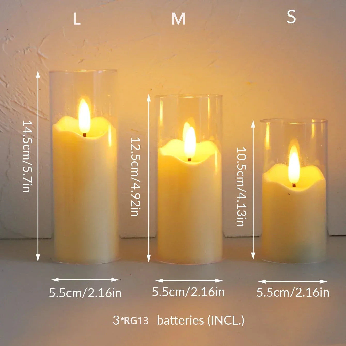 Flameless Electric Candles