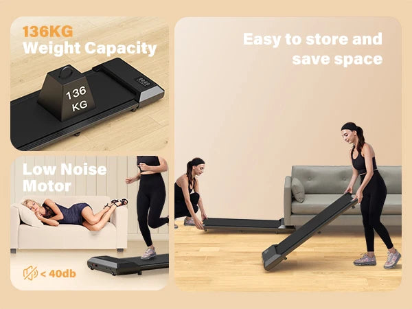 2.5HP Under-Desk Walking Treadmill