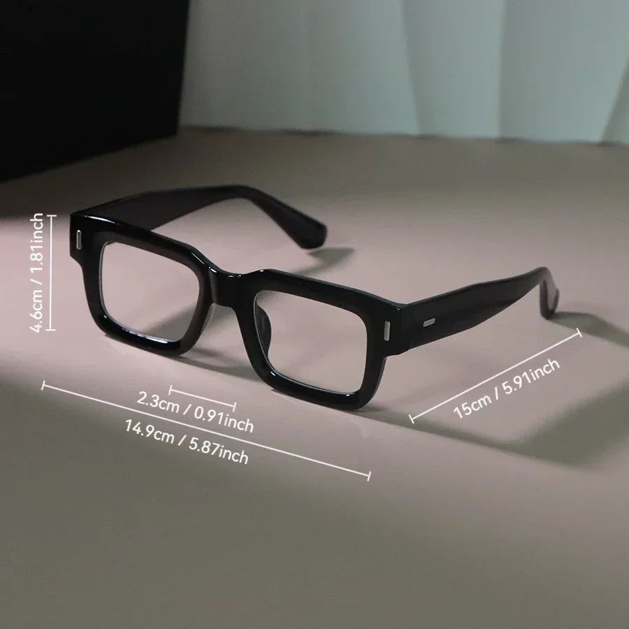 Square Nerd Blue Light Glasses