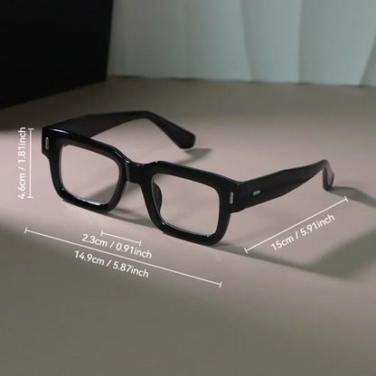 Square Nerd Blue Light Glasses