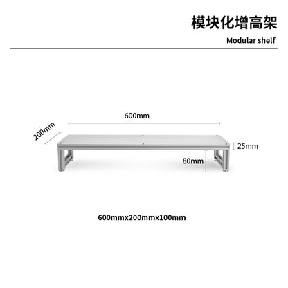 Acrylic Aluminum Monitor Stand Riser