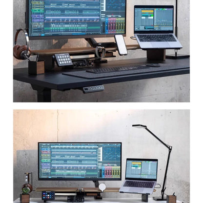 Modular Desk Riser with Cable Management