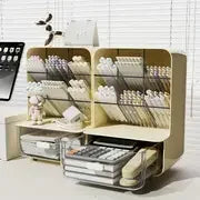 Multi-Layer Desk Organizer with Pencil Holder