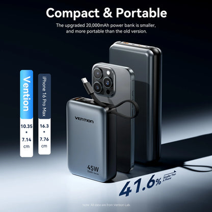 45W Fast Charging Power Bank