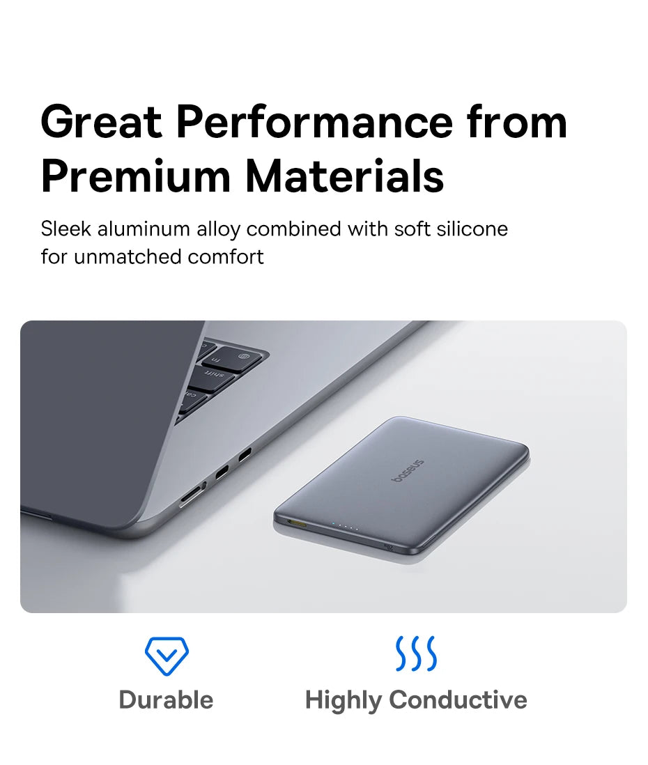 Baseus SlimCharge 5K MagSafe Bank