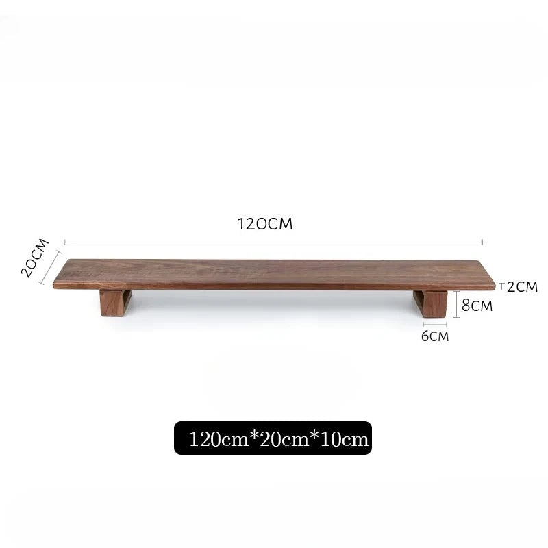Black Walnut Adjustable Desk Riser