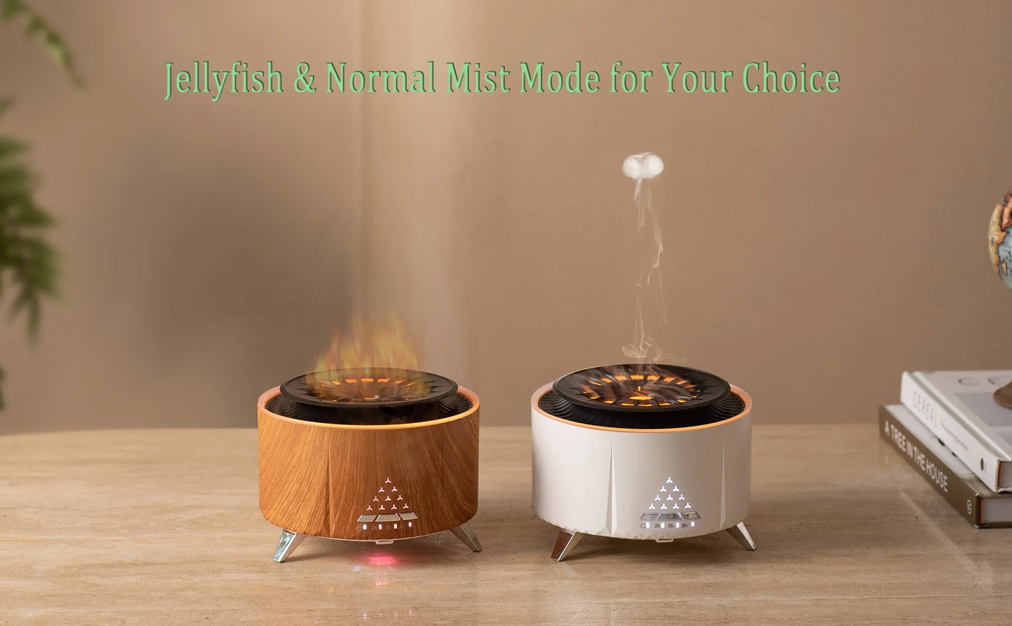 Flame Diffuser with White Noise