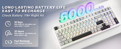 YUNZII YZ98 98% Wireless Gaming Keyboard