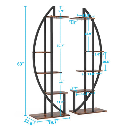 Fernhollow Curved Plant Stand Duo