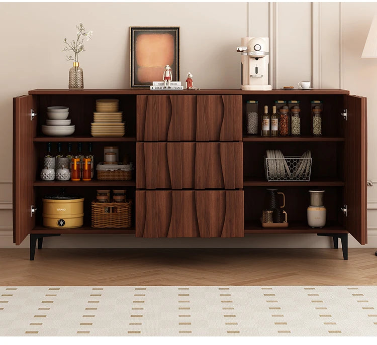 Mid-Century Luxury Living Room Cabinet