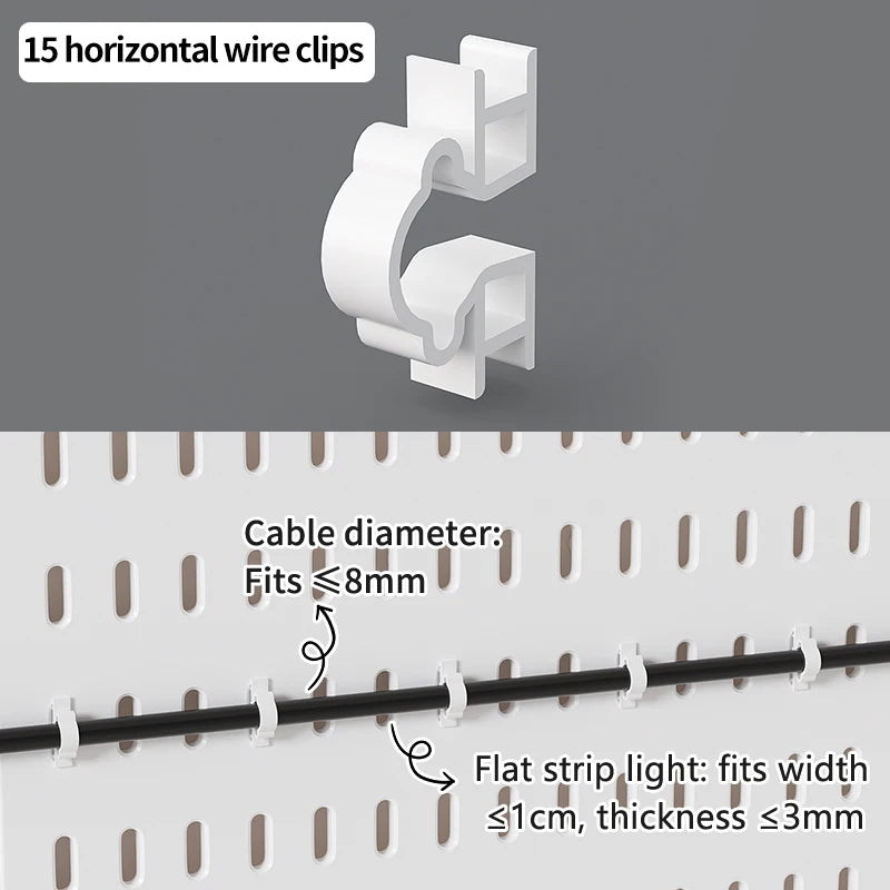 No-Drill Desktop Pegboard Organizer