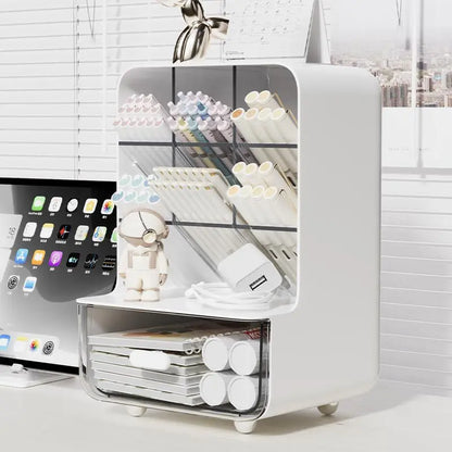 Multi-Layer Desk Organizer with Pencil Holder