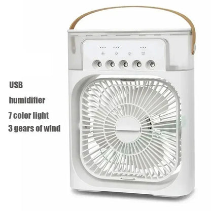 3-in-1 Mini Humidifier, Fan & Night Light