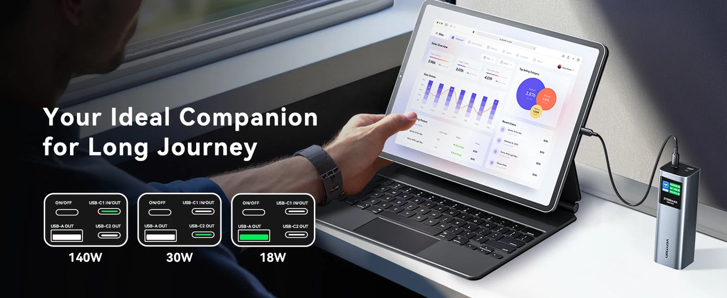 Vention 27000mAh Power Bank II