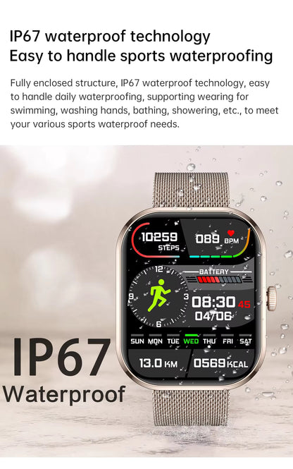 Health Smartwatch: BP, ECG, HRV & SpO2 Tracker