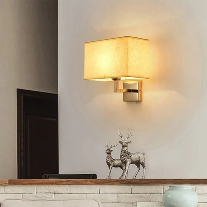 Bedside Sconce with Independent Reading Light