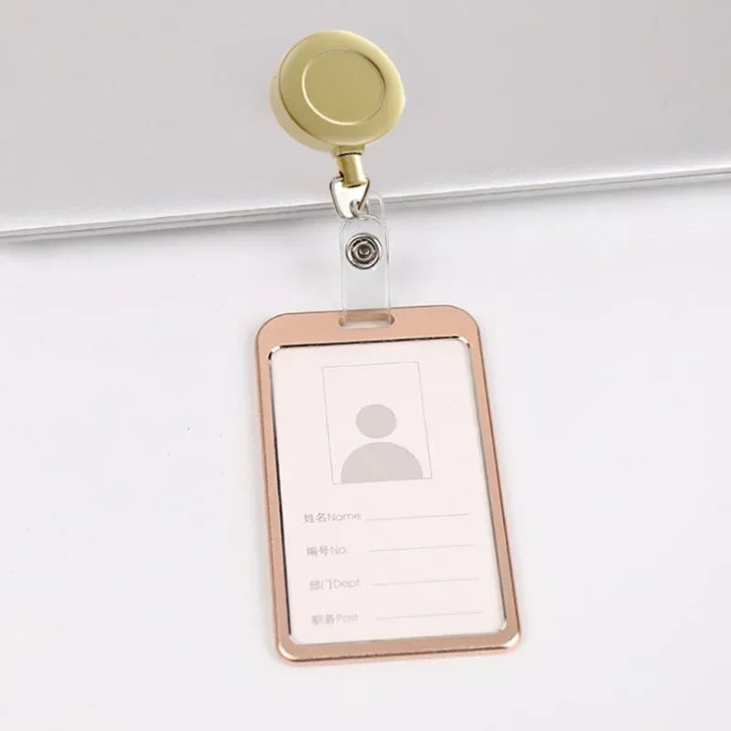 BadgeCard Aluminum Card Holder Reel