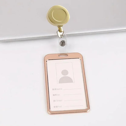 BadgeCard Aluminum Card Holder Reel