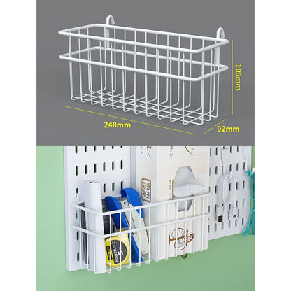 No-Holes Wall Pegboard Organizer
