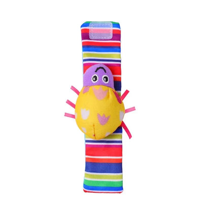 4-Pc Baby Rattle & Sensory Sock Set