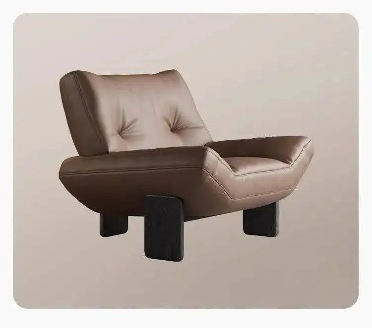Ergove Italian Leather Leisure Chair