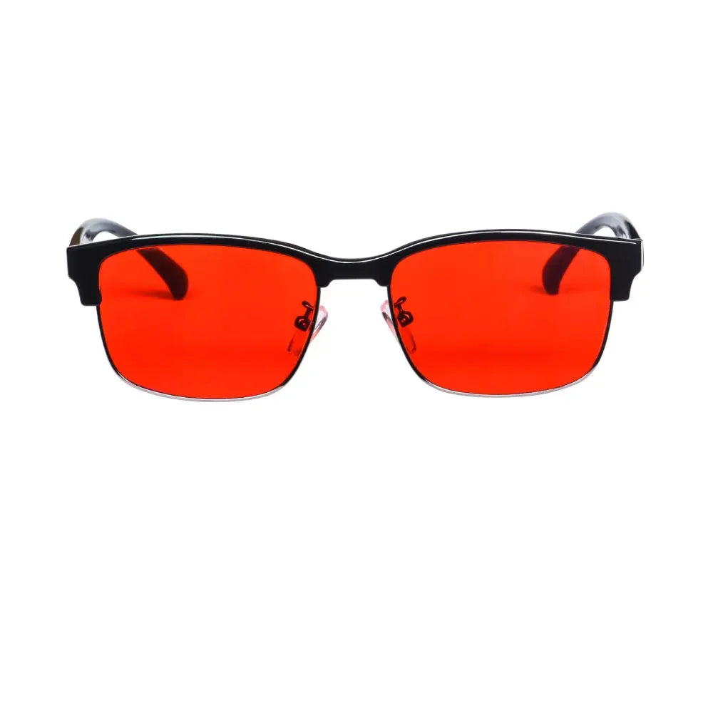 SHINU Red Lens Sleep Glasses