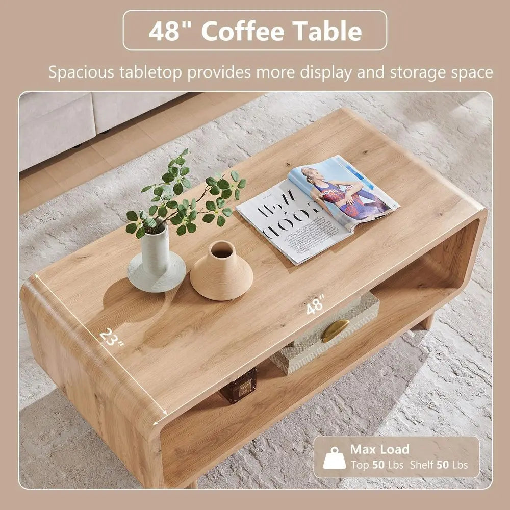 Ridgeline Two-Tier Coffee Table