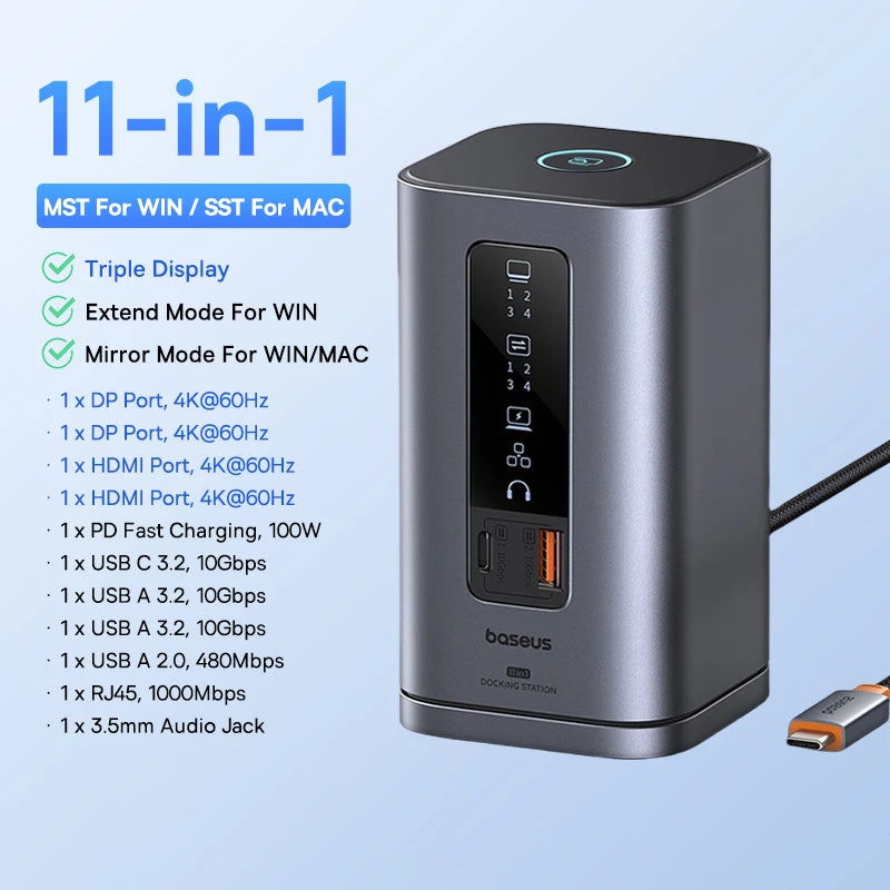 Baseus 11-in-1 Docking Station