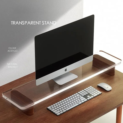 Clear Acrylic Monitor Riser