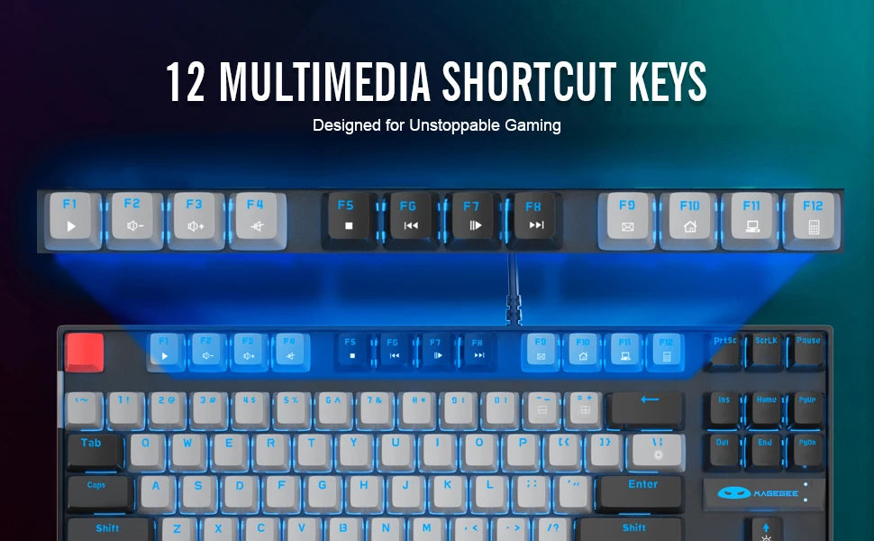 MageGee 75% TKL Mechanical Gaming Keyboard