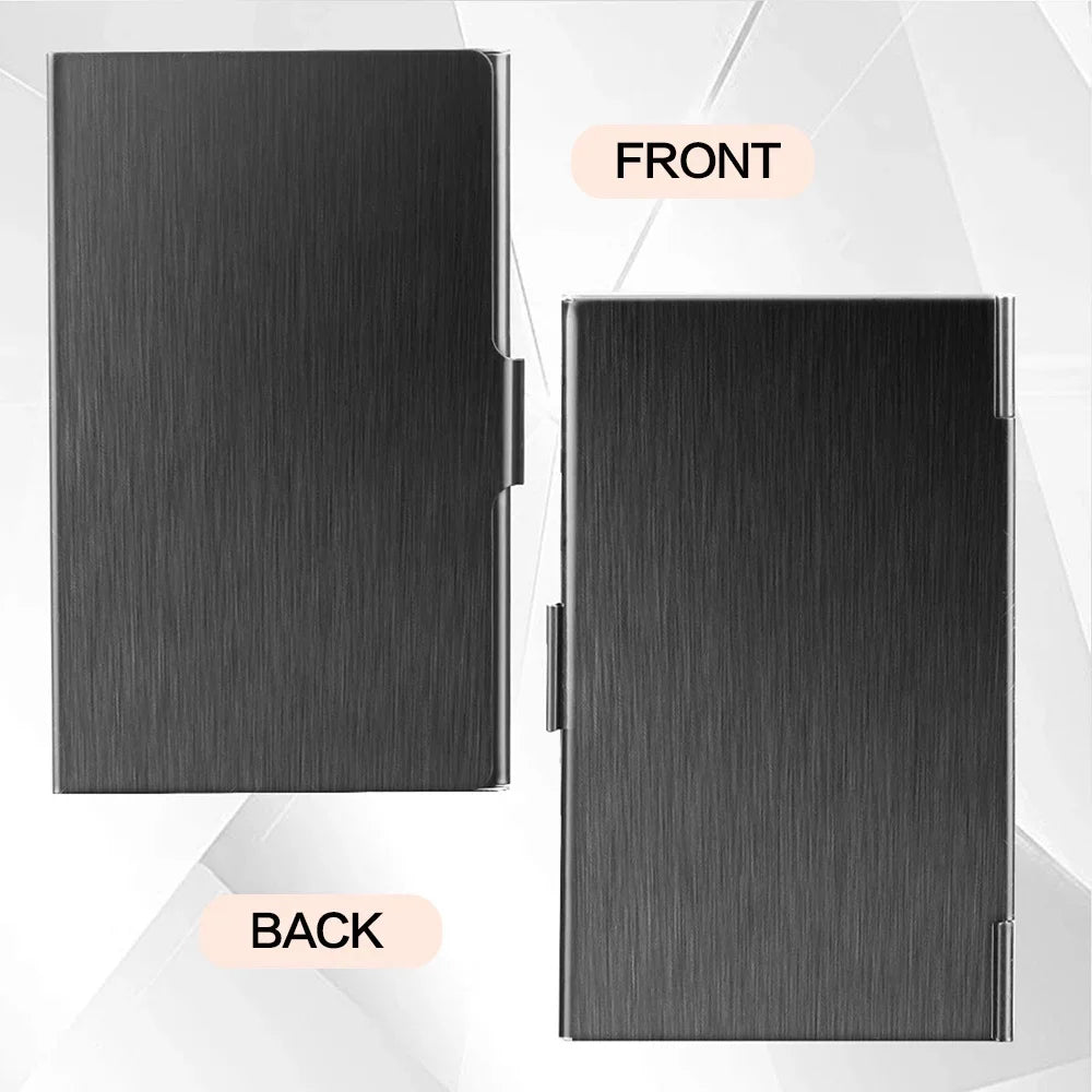 SlimSteel Stainless Card Wallet Case