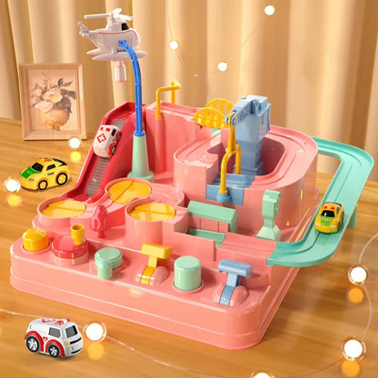 Urban Rescue Car Track Playset