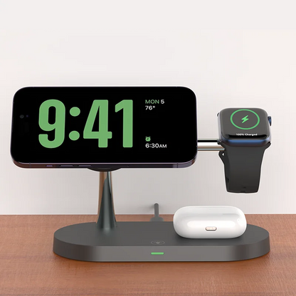 MagGlow Elite 3-in-1 Magnetic Wireless Charging Station