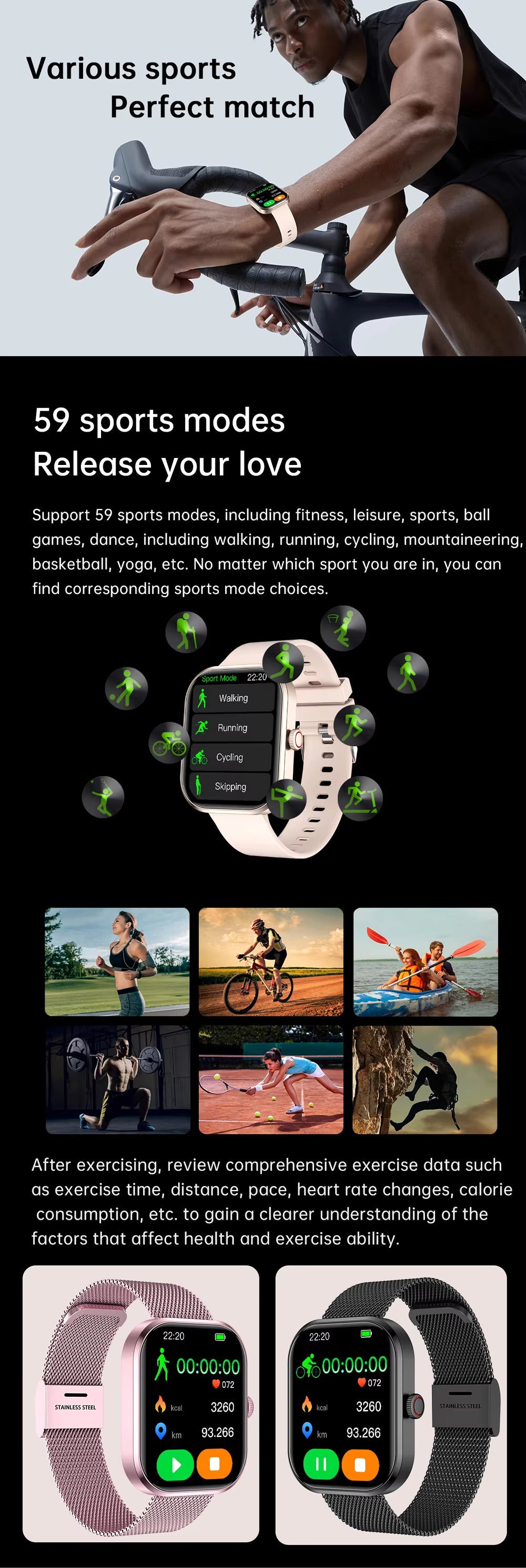 Health Smartwatch: BP, ECG, HRV & SpO2 Tracker