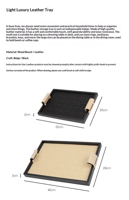 NatureForm Decorative Organization Tray