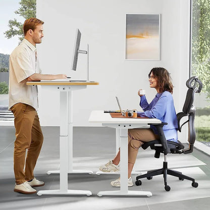 Motorized Electric Sit-Stand Computer Desk