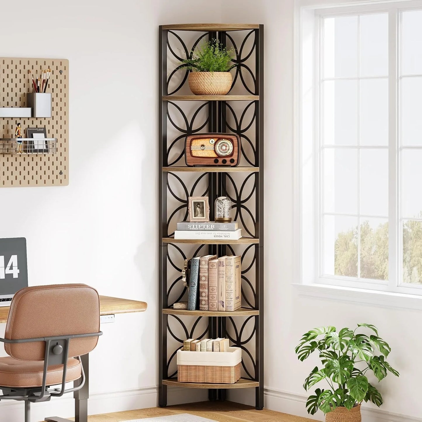 Ironford Corner Display Shelf