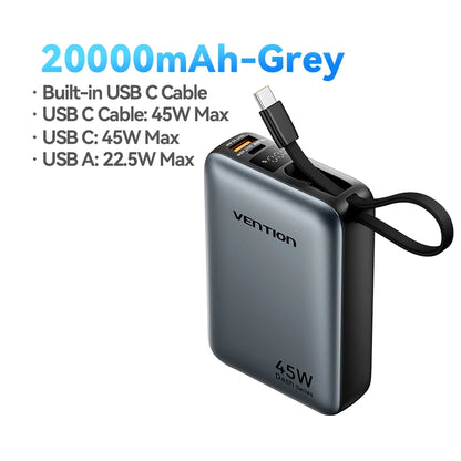 45W Fast Charging Power Bank