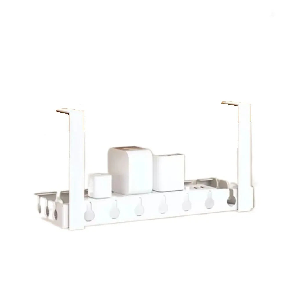 Extendable Under-Desk Cable Management Tray