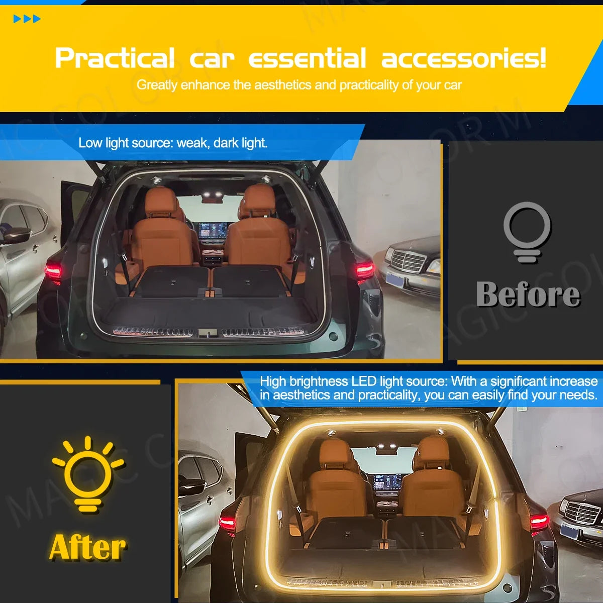 Tesla Interior LED Ambient Light Strip